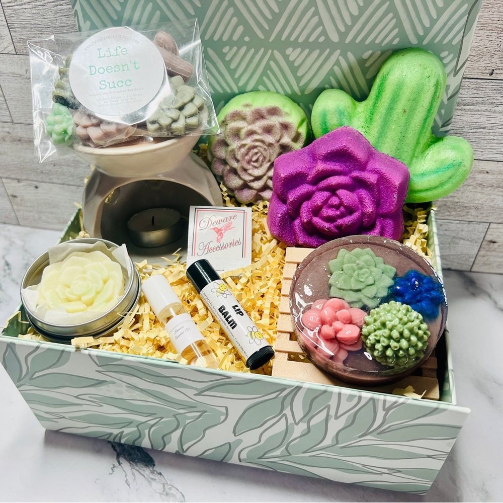 Succulent Spa Gift Set